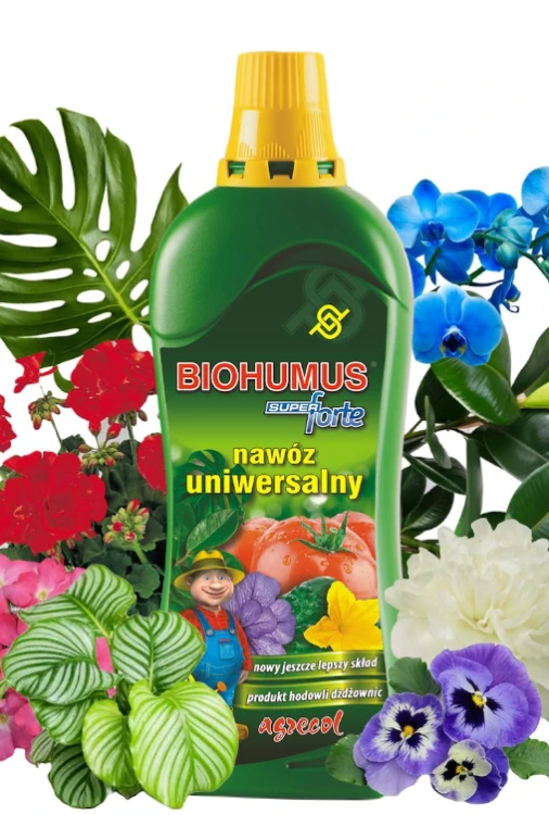 BIOHUMUS Super Forte nawóz uniwersalny do roślin ozdobnych
